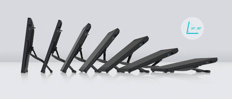 Kamvas 22 Series - adjustable stand